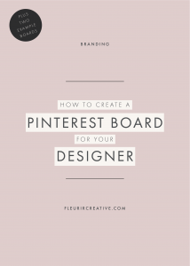 How to Create A Pinterest Board for Your Designer