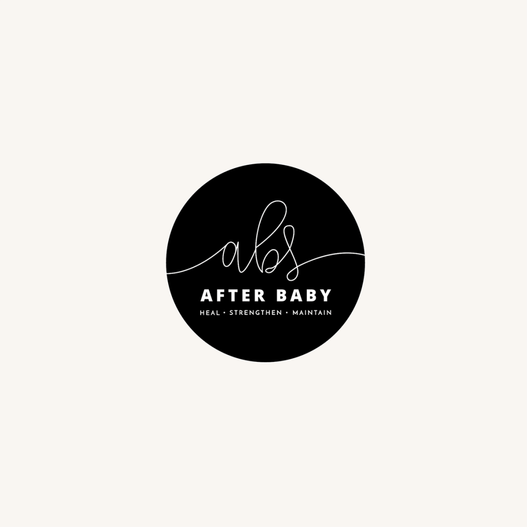 Abs After Baby Logo | Branding and Web Design for Lifestyle Brands | Fleurir Creative