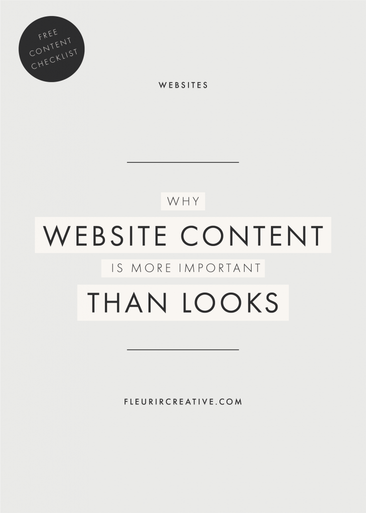 Why Website Content Is More Important Than Looks | Web Designer for Wedding Businesses