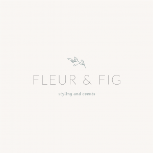 Fleur & Fig | Wedding Stylist Branding | Fleurir Creative