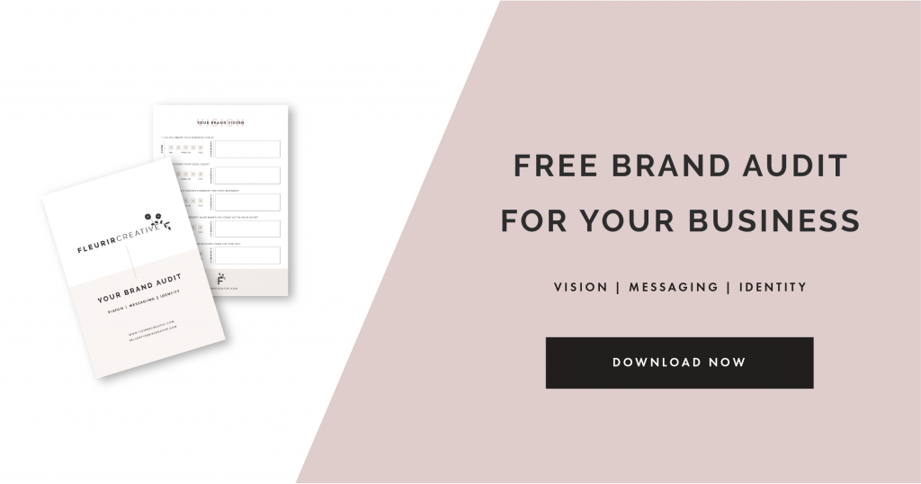 Download your FREE Brand Audit Workbook