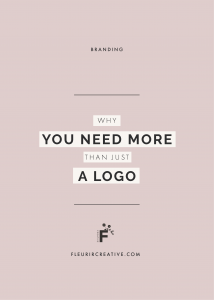 Why You Need More Than Just A Logo | Branding for Creatives