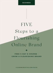 How to Grow A Successful Online Brand | Brand & Marketing Strategist | Fleurir Creative