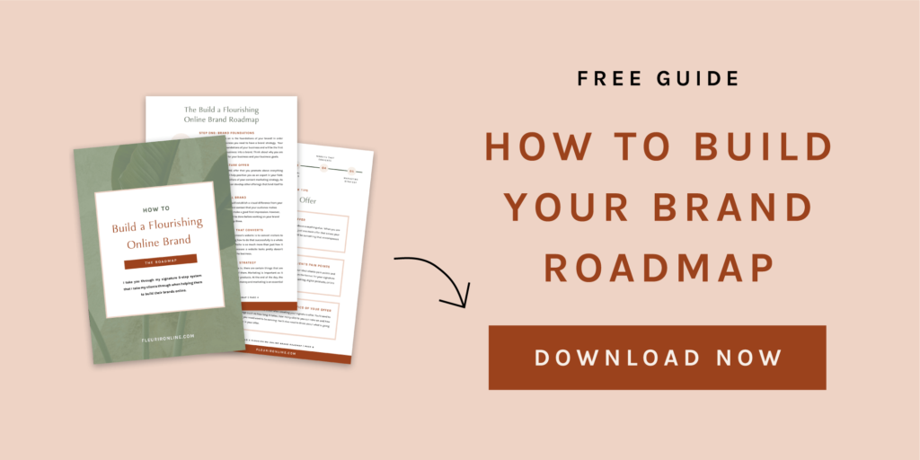Free Guide - How to Build Your Brand Roadmap | Fleurir Online