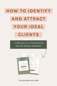 How to identify and attract your ideal clients