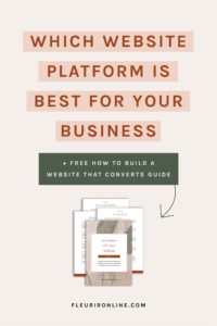 Which website platform is best for your business?