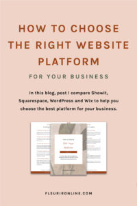 How to choose the right website platform for your business