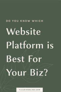 Do you know which website platform is right for your business?