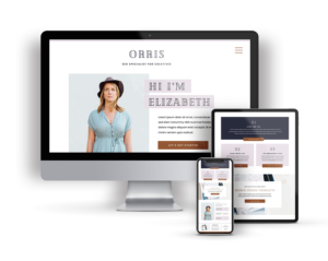 Orris Showit Website Template for Coaches and Creatives