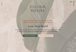 Fleurir Online Homepage